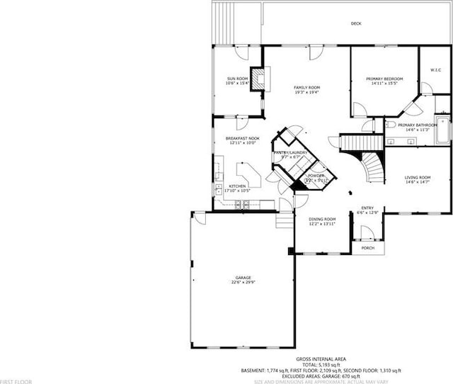 2313 Woodland Park Dr, Ontario, OH 44903 - view of home floor plan