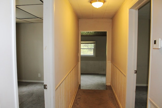 corridor featuring carpet