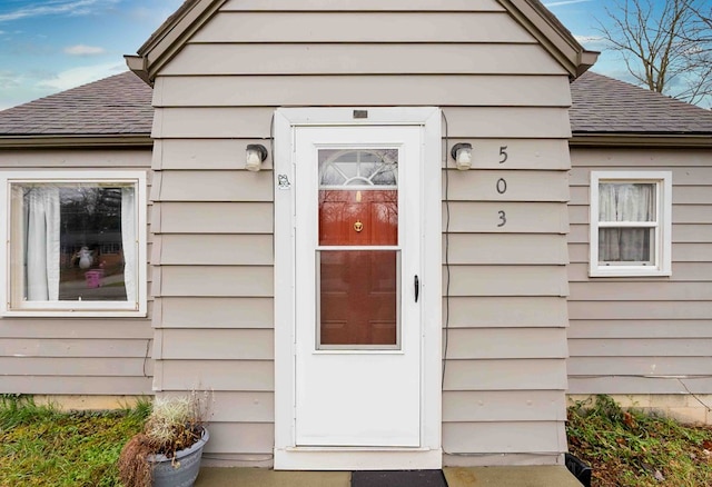 view of entrance to property