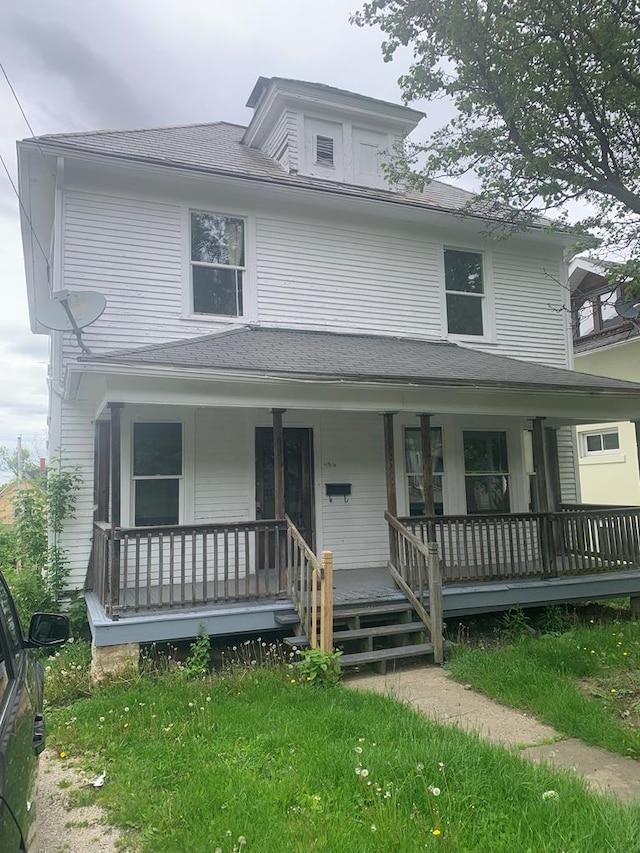 406 Sherman Pl, Mansfield, OH 44903 - traditional style home featuring a porch