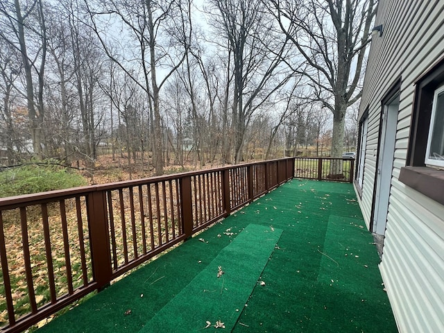 view of deck