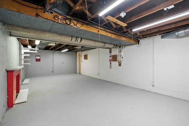 501 Overlook Rd, Mansfield, OH 44907 - view of unfinished below grade area