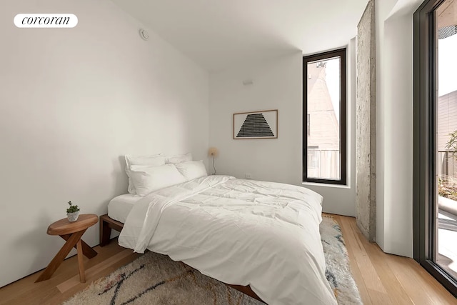 9 Chapel St Phb, Phb, New York City, NY 11201 - bedroom with light wood-type flooring and multiple windows