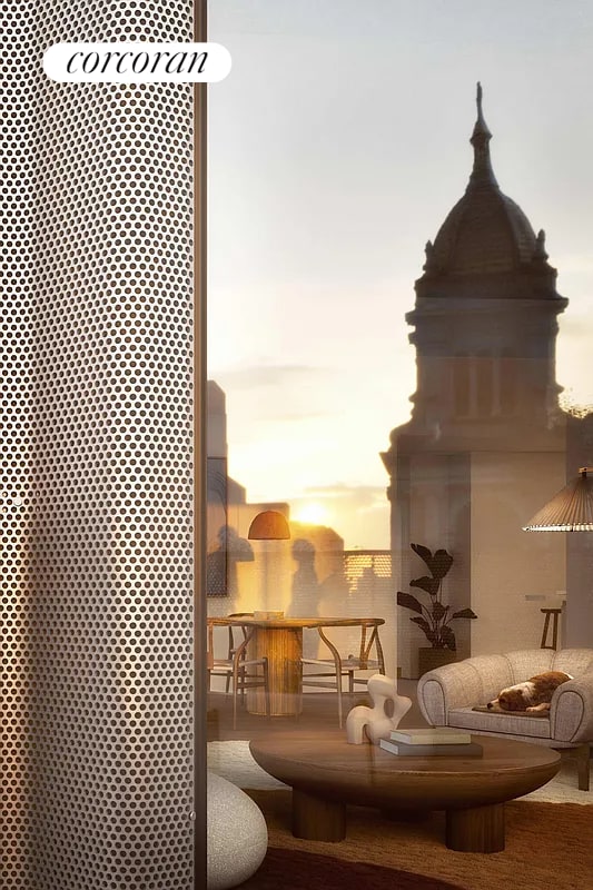 9 Chapel St Phb, Phb, New York City, NY 11201 - view of balcony at dusk