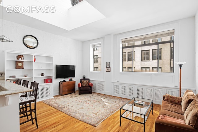 23 E 10th St Pha, Pha, New York City, NY 10003 - living area with wood finished floors