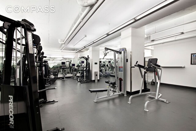 137 E 36th St Unit 6G, New York City, NY 10016 - view of workout area