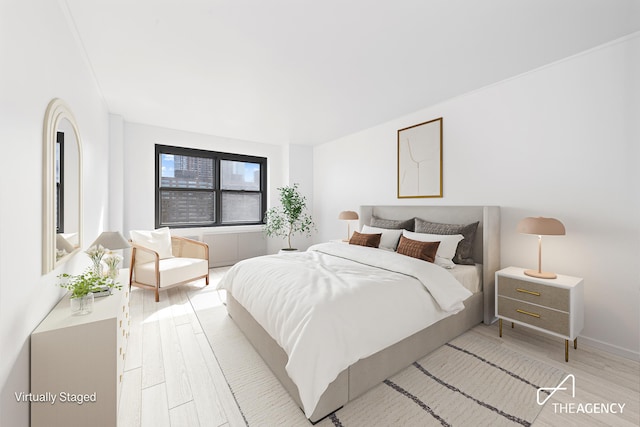 185 W End Ave Unit 25H, New York City, NY 10023 - bedroom with wood finished floors