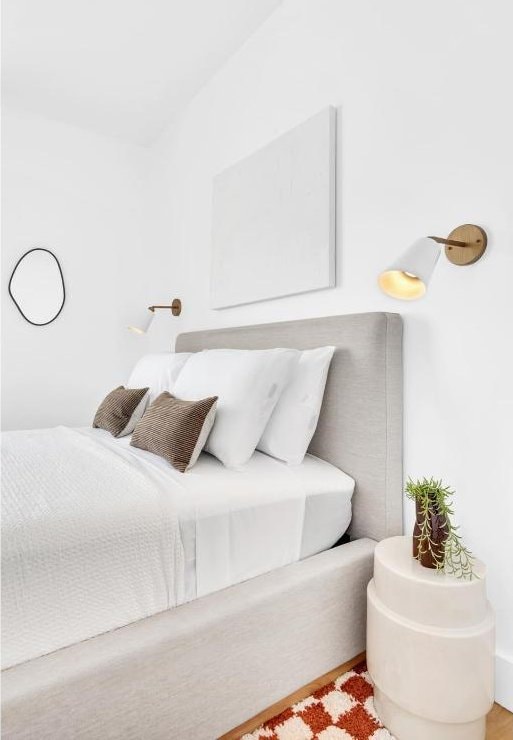 bedroom featuring wood-type flooring