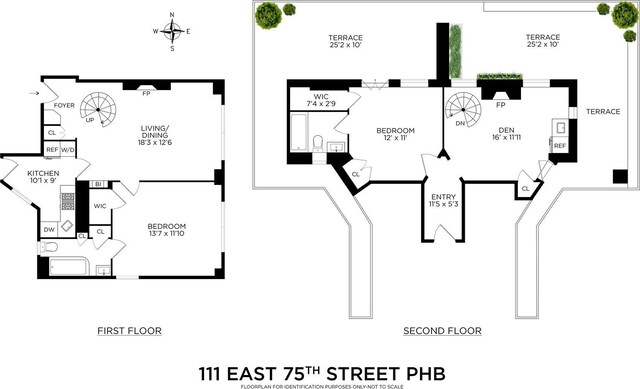 111 E 75th St Phb, Phb, New York City, NY 10021 - view of home floor plan