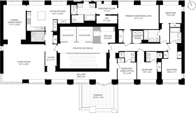 view of layout