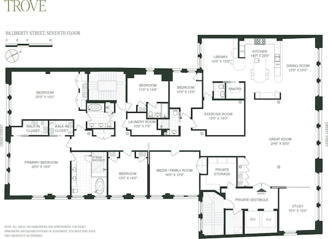 114 Liberty St Unit 7, New York City, NY 10006 - view of room layout