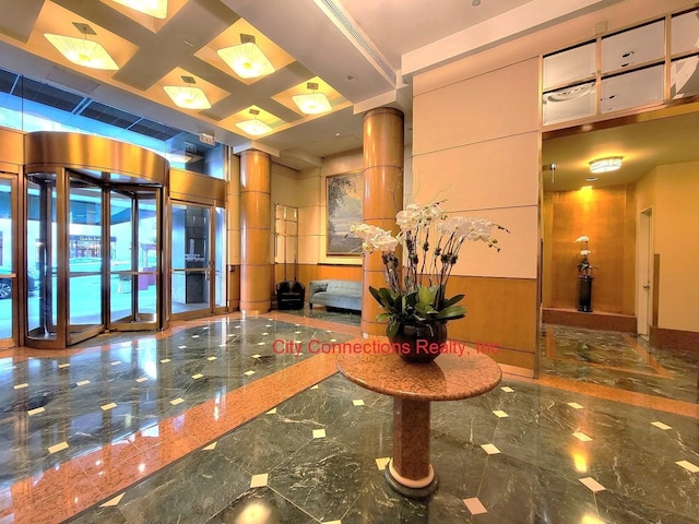 view of community lobby