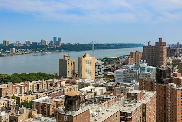 543 W 122nd St Unit 27A, New York City, NY 10027 - view of city with a nearby body of water and a notable bridge