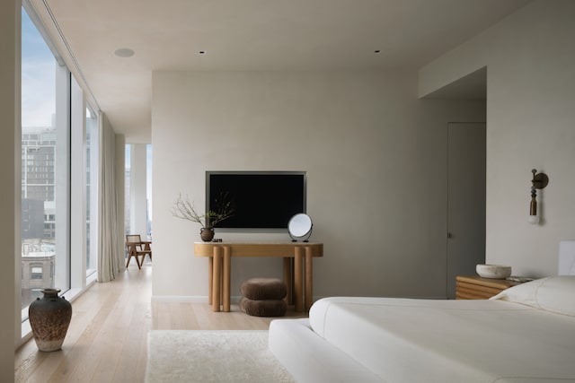 room details featuring bar and white cabinets