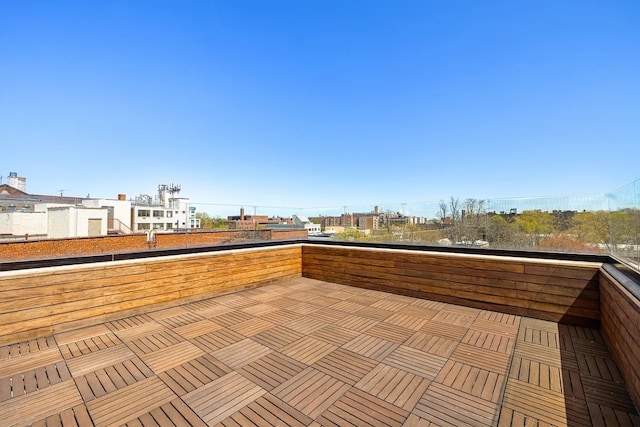 view of patio / terrace featuring a balcony