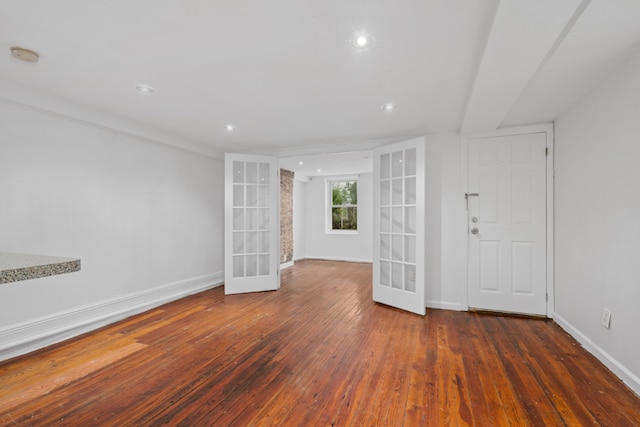 bedroom with light hardwood / wood-style flooring