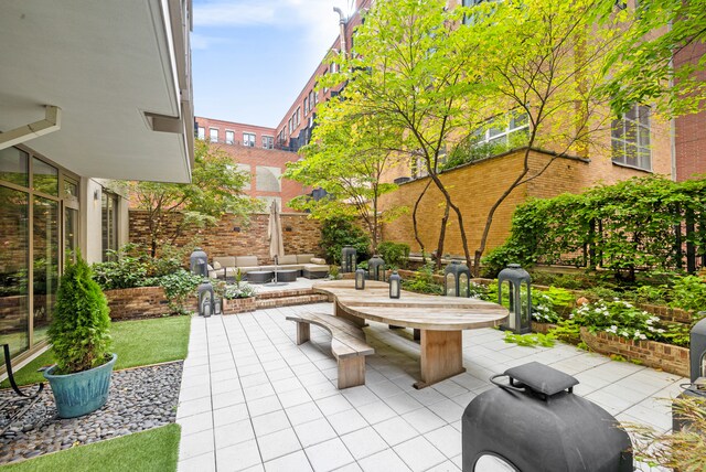 view of patio / terrace with outdoor lounge area