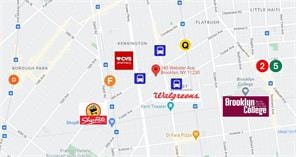 345 Webster Ave Unit 1F, New York City, NY 11230 - parcel map