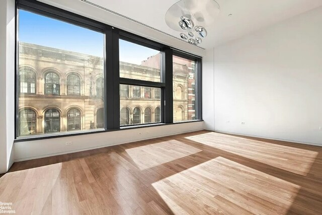 living room featuring hardwood / wood-style floors