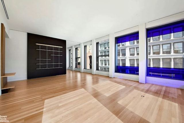 interior space featuring hardwood / wood-style flooring