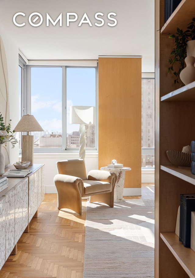 view of sitting room