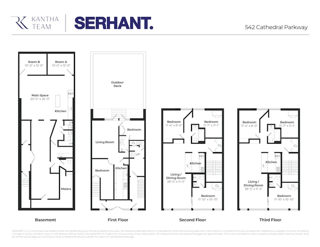 542 W 110th St, New York City, NY 10025 - home floor plan