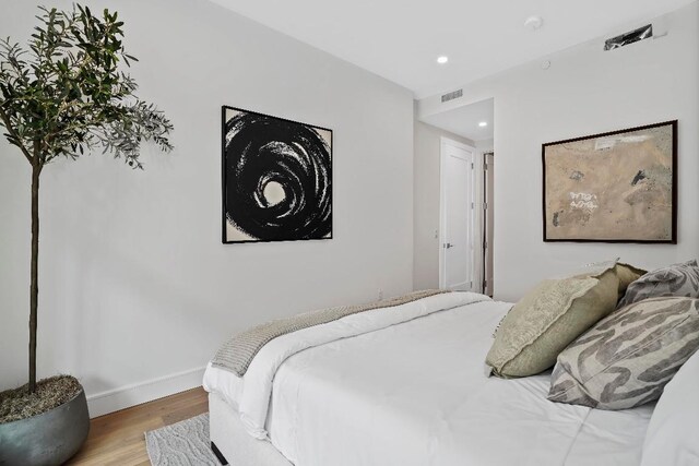 living room featuring light hardwood / wood-style floors