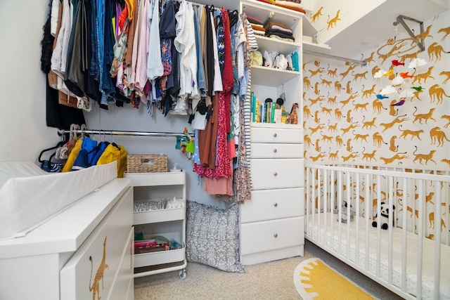 view of spacious closet