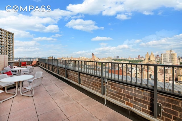2025 Broadway Unit 29G, New York City, NY 10023 - balcony featuring a city view