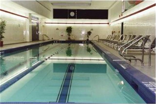 view of indoor community pool