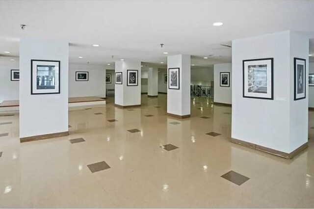 1655 Flatbush Ave Unit B1806, New York City, NY 11210 - hallway with recessed lighting and baseboards