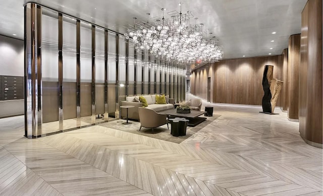 view of building lobby
