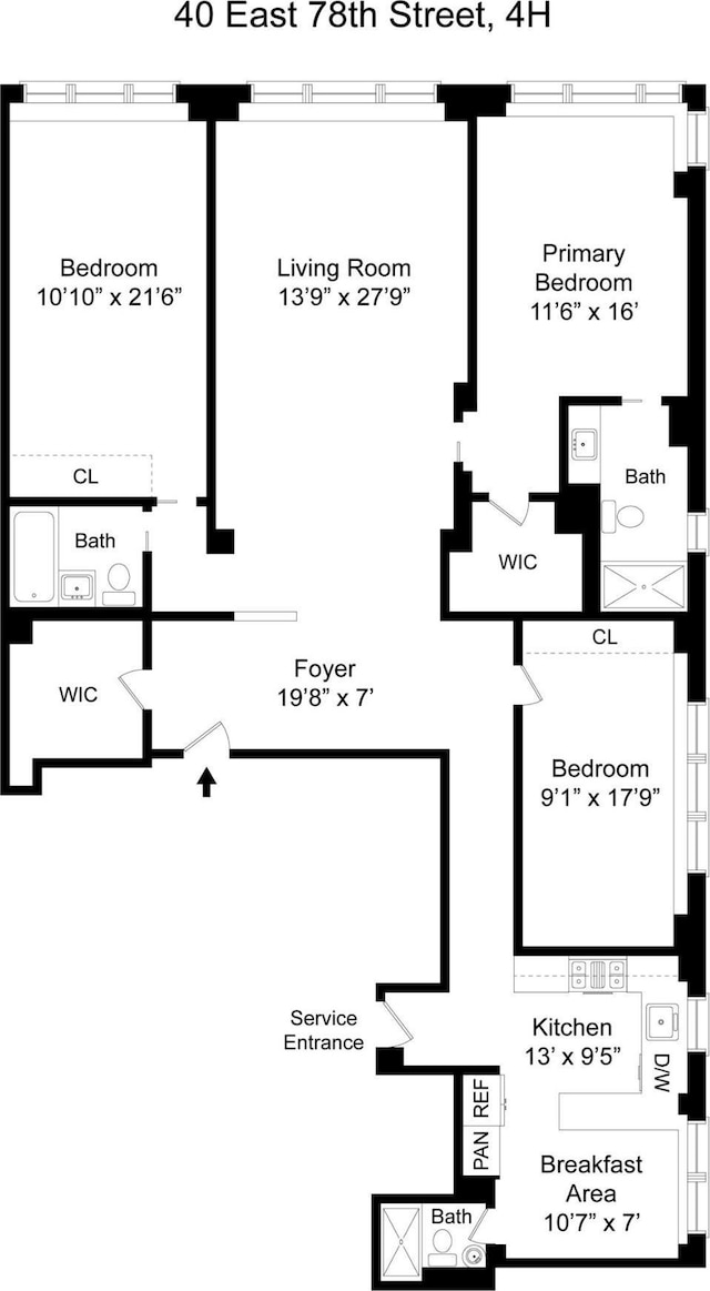 floor plan / room layout