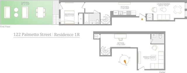 122 Palmetto St Unit 1R, New York City, NY 11221 - home floor plan