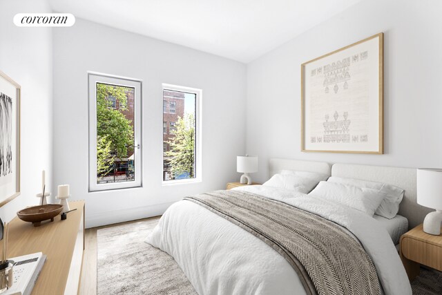 625 Rogers Ave Unit 6C, New York City, NY 11225 - bedroom featuring wood finished floors