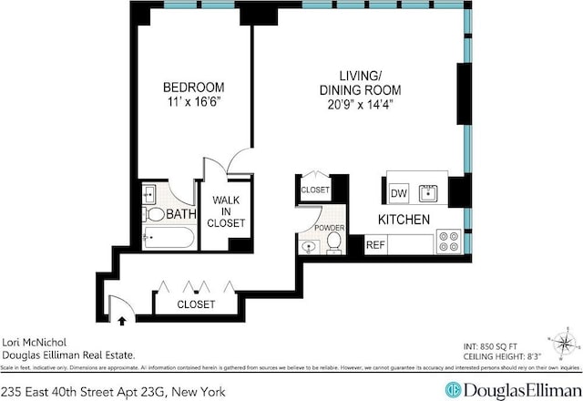 235 E 40th St Unit 23G, New York City NY, 10016, 1 bedrooms, 1.5 baths condo for sale