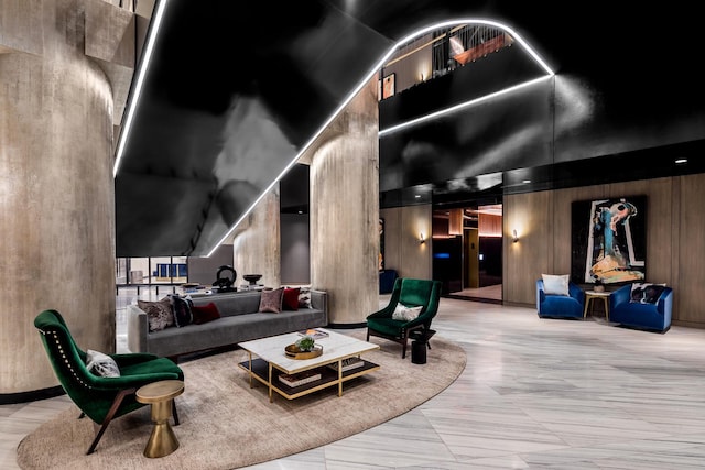 252 S St Unit 76E, New York City, NY 10002 - common area featuring a high ceiling