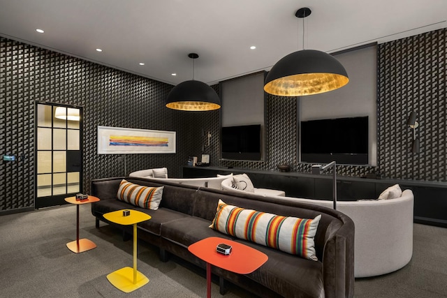 252 S St Unit 76E, New York City, NY 10002 - community lobby featuring recessed lighting