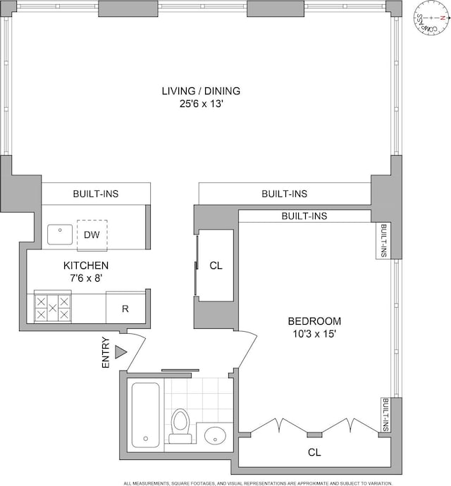 view of layout