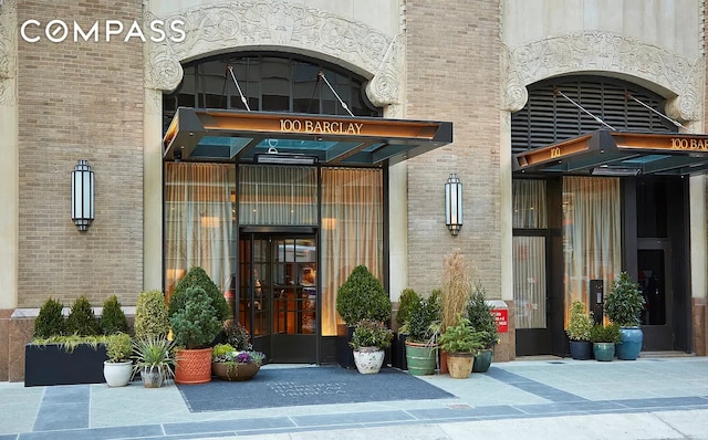 100 Barclay St Unit 21Ad, New York City, NY 10007 - entrance to property featuring brick siding