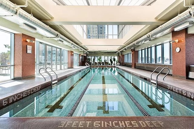 46-30 Center Blvd Unit 401, New York City, NY 11109 - view of indoor pool