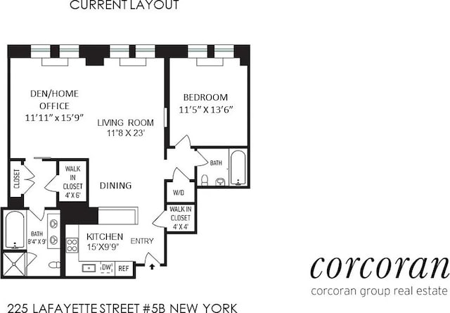 225 Lafayette St Unit 5B, New York City, NY 10012 - room layout