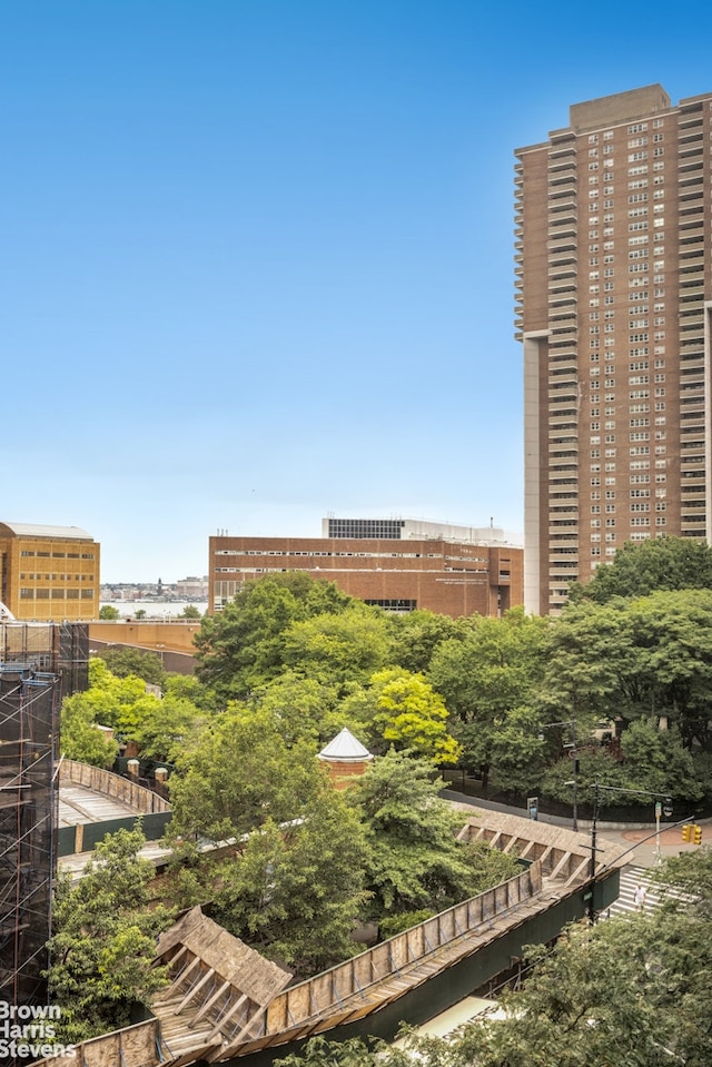 view of property's community with a view of city