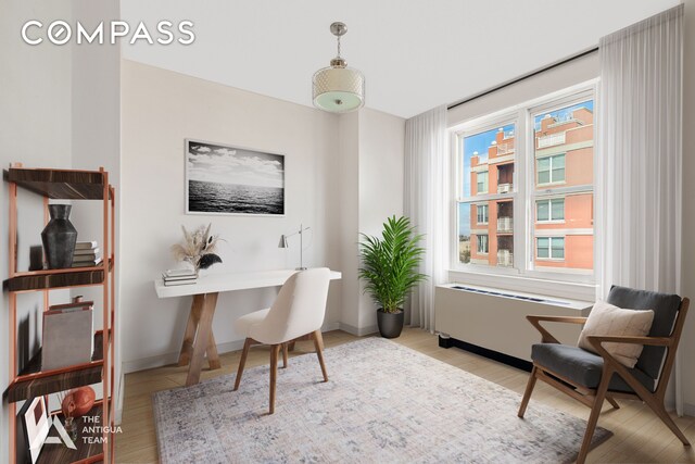 60 Oceana Dr W Unit 10A, New York City, NY 11235 - office space with light wood-type flooring and baseboards