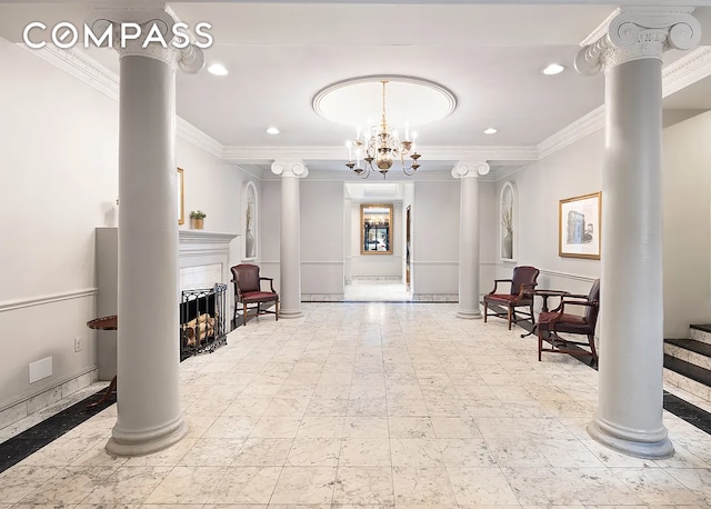 view of community lobby