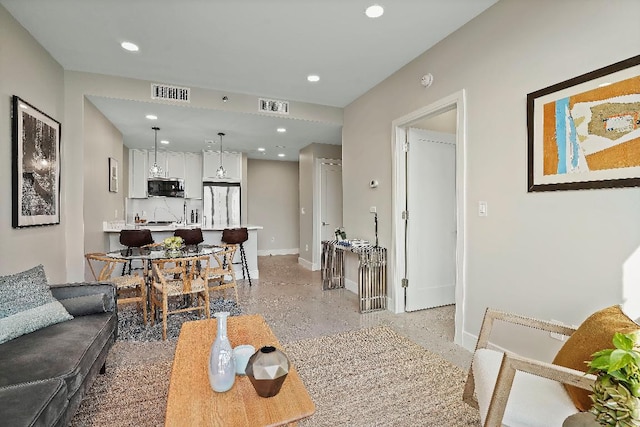 view of living room