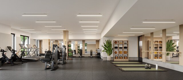 58-01 Queens Blvd Unit 9-C, New York City, NY 11377 - view of exercise room