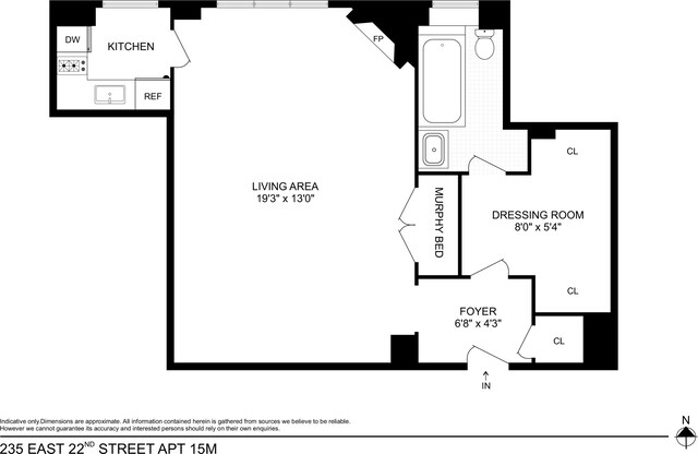 floor plan / room layout