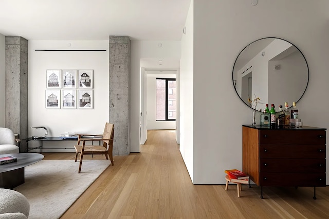 9 Chapel St Unit 8A, New York City, NY 11201 - hallway featuring light wood-style flooring