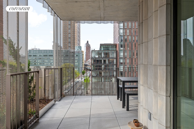 9 Chapel St Unit 8A, New York City, NY 11201 - balcony with a city view